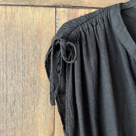 Rails Samina Mini Linen Blend Dress Black Size XS - Picture 5 of 13